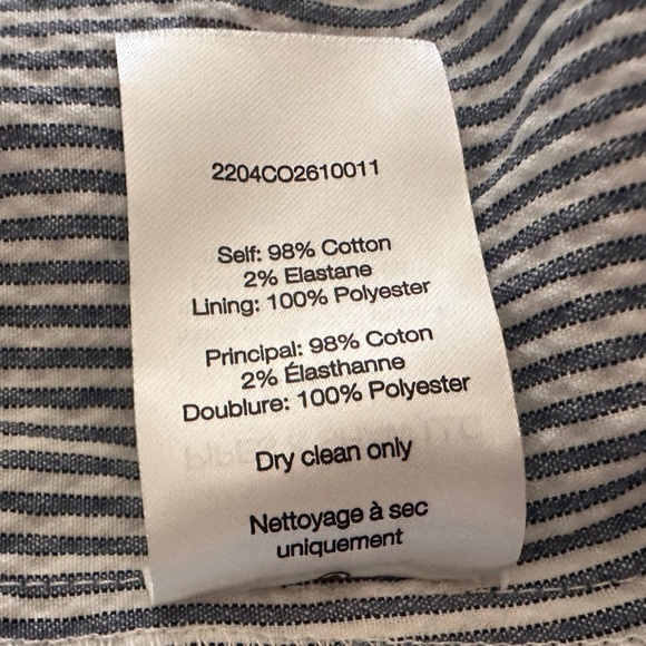 VERONICA BEARD York Striped Belted Seersucker Jacket - Picture 12 of 12